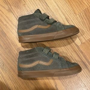 Kids Sk8-Mid Reissue V Canvas Suede Shoe